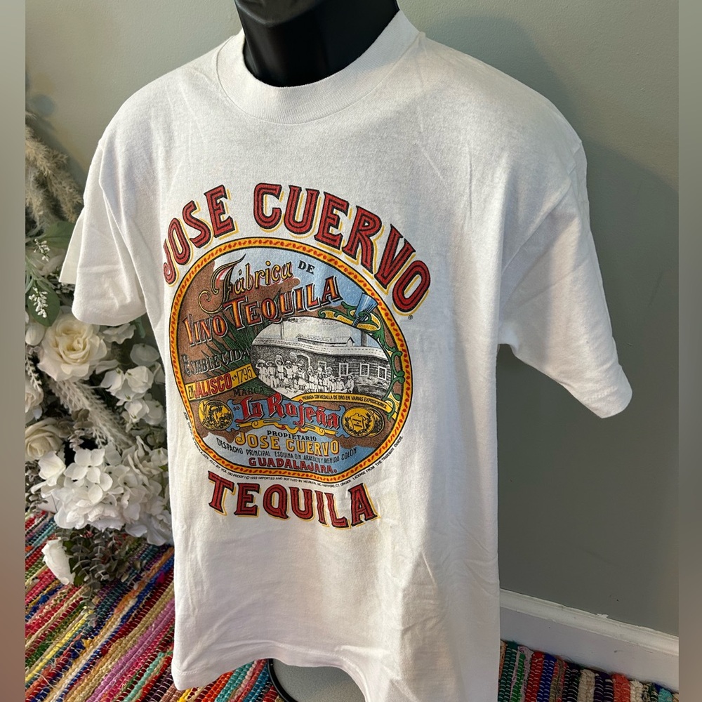 1993 Jose Cuervo Tequila Tee Shirt JD Gates Glen Cove Vintage Large - Picture 2 of 9